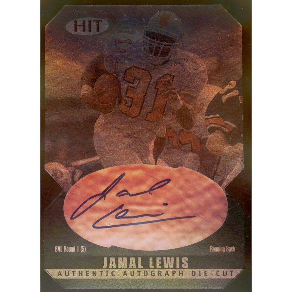 2000 Sage Hit Jamal Lewis Autograph Diamond Die Cut #31: $12 2000 Sage Hit Jamal Lewis Autograph Diamond Die Cut #31: $12