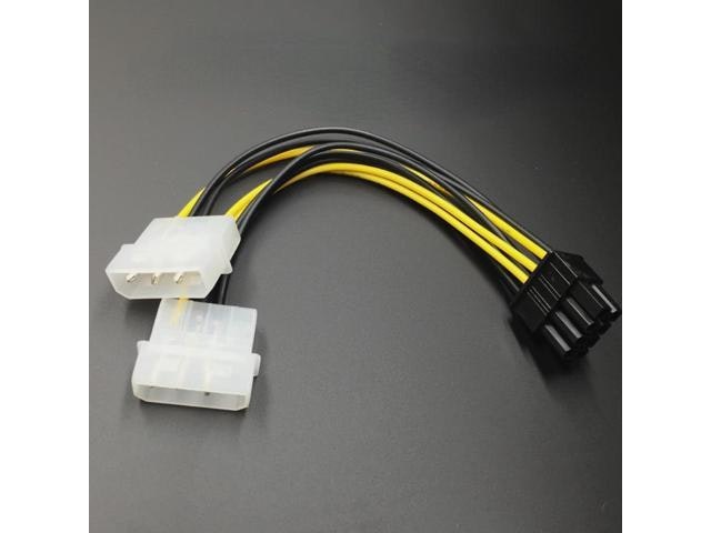 PCI Express 8-Pin to Dual 4-Pin Molex Graphics Card Power Cable: $12.51 PCI Express 8-Pin to Dual 4-Pin Molex Graphics Card Power Cable: $12.51