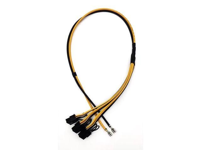 12AWG to 18AWG 1-to-3 8-Pin PCIe Mining Power Supply Cable 70cm: $22.79 12AWG to 18AWG 1-to-3 8-Pin PCIe Mining Power Supply Cable 70cm: $22.79