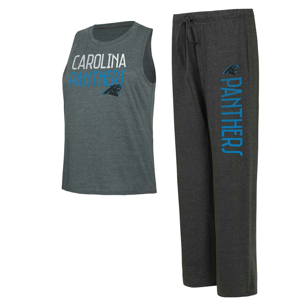 Carolina Panthers Women's Muscle Tank and Pants Lounge Set: $35.99 Carolina Panthers Women's Muscle Tank and Pants Lounge Set: $35.99