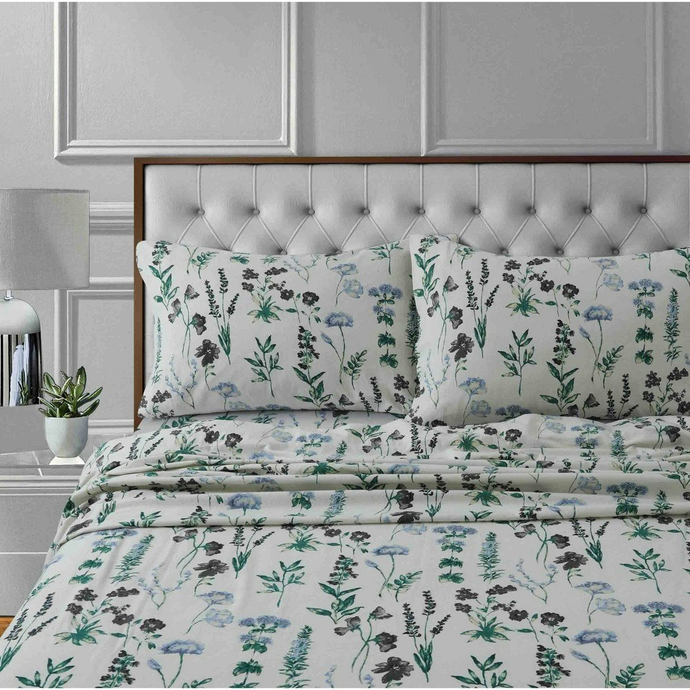 Tribeca Living Twin Floral Print Cotton Flannel 3-Piece Sheet Set: $42.99 Tribeca Living Twin Floral Print Cotton Flannel 3-Piece Sheet Set: $42.99