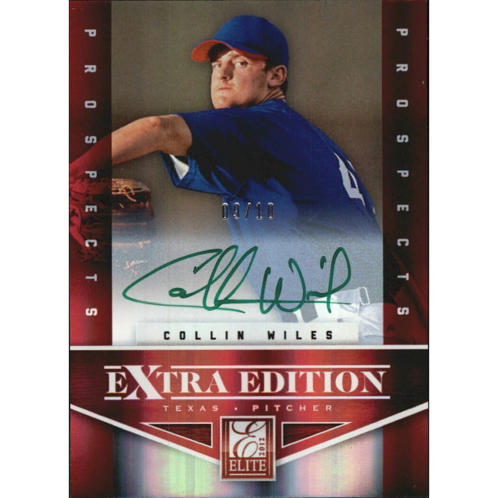 Collin Wiles 2012 Elite Extra Edition Signature Green Ink Trading Card: $18 Collin Wiles 2012 Elite Extra Edition Signature Green Ink Trading Card: $18