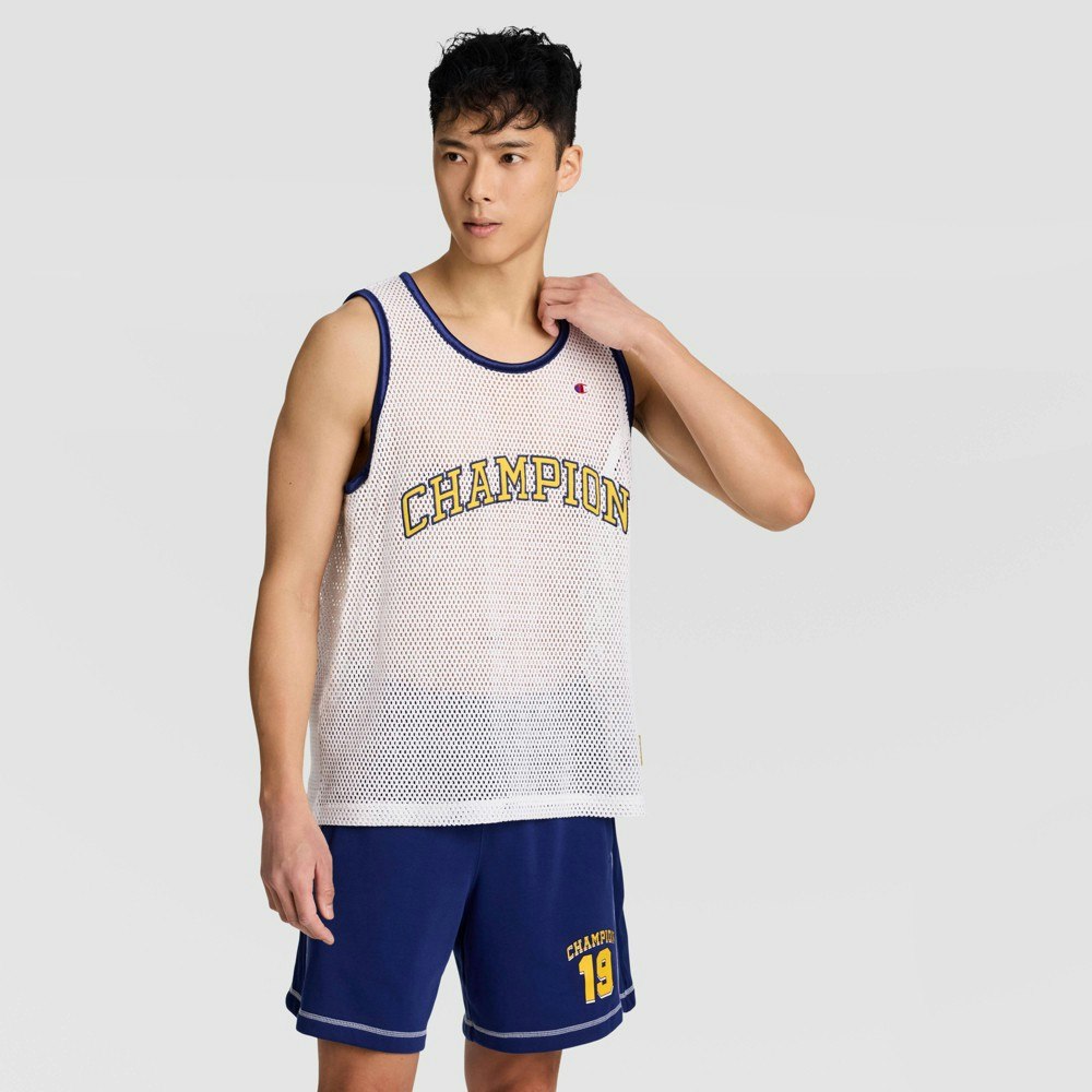 Champion Men's Heritage Hoops Crochet Gameday Jersey: $35 Champion Men's Heritage Hoops Crochet Gameday Jersey: $35
