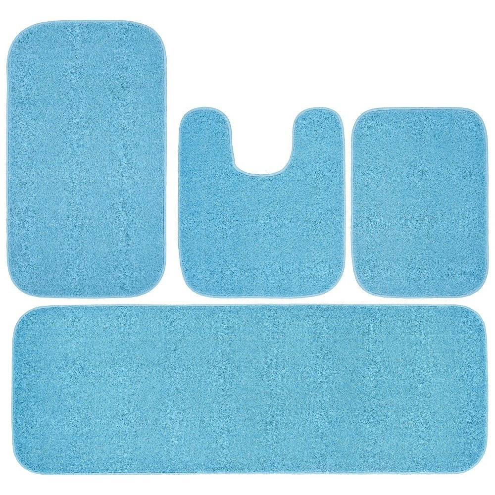 Garland Rug 4-Piece Gramercy Washable Bathroom Rug Set: $48.99 Garland Rug 4-Piece Gramercy Washable Bathroom Rug Set: $48.99