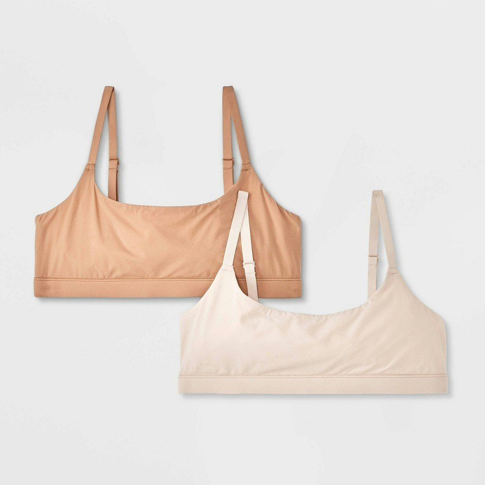 Art Class Girls' Scoop Bra 2-Pack: $12