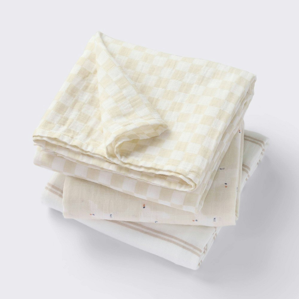 Cloud Island Muslin Swaddle Baby Blanket 3-Pack: $19.99 Cloud Island Muslin Swaddle Baby Blanket 3-Pack: $19.99