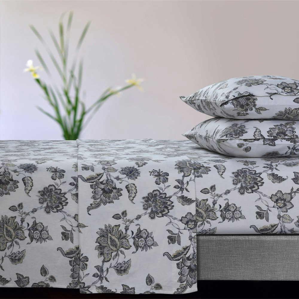 Tribeca Living California King Flannel Sheet Set 4-Piece: $49.99 Tribeca Living California King Flannel Sheet Set 4-Piece: $49.99