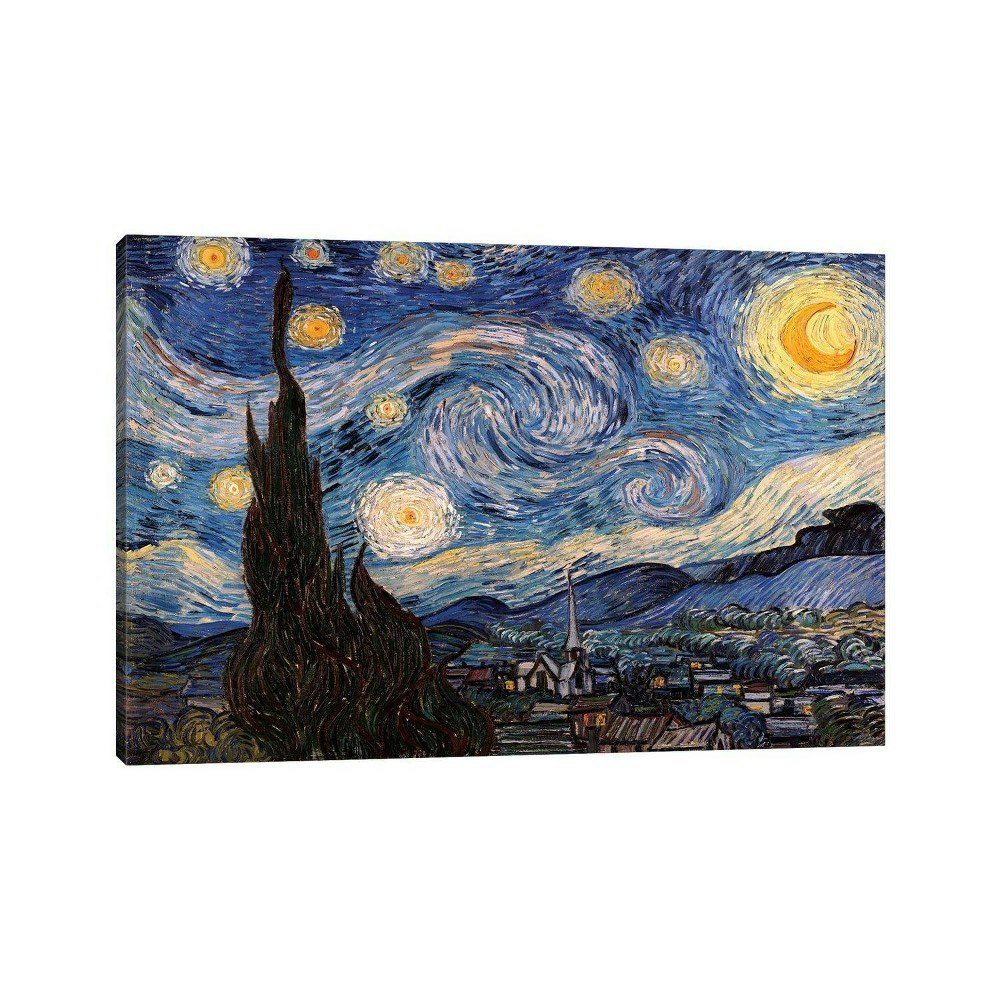 The Starry Night by Vincent van Gogh 32x48-inch Canvas Art: $172.99 The Starry Night by Vincent van Gogh 32x48-inch Canvas Art: $172.99