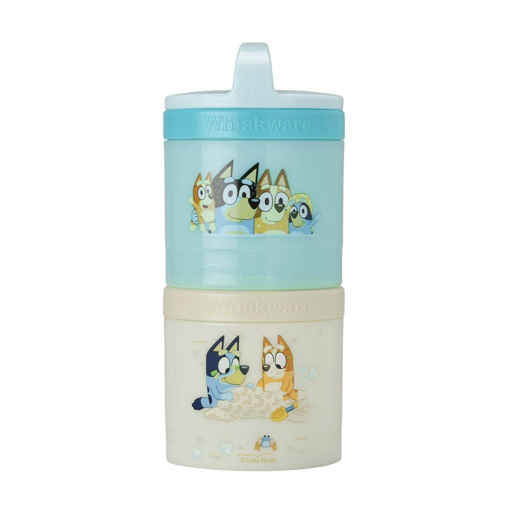 Whiskware Bluey Family Beach Day Stackable 2-Piece Food Storage Jar Snack Pack: $9.99 Whiskware Bluey Family Beach Day Stackable 2-Piece Food Storage Jar Snack Pack: $9.99