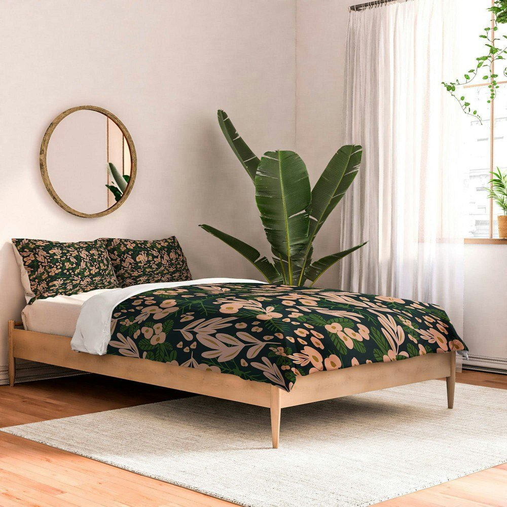 Deny Designs Oris Eddu Poppy Pine King 3-Piece Comforter & Sham Set: $196.99 Deny Designs Oris Eddu Poppy Pine King 3-Piece Comforter & Sham Set: $196.99