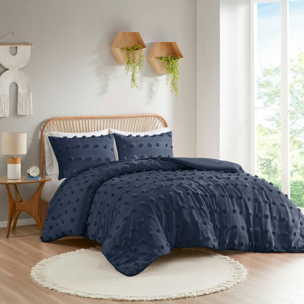 Intelligent Design Elise Pom Pom Jacquard Twin/Twin XL Comforter Set 2-Pack: $43.49 Intelligent Design Elise Pom Pom Jacquard Twin/Twin XL Comforter Set 2-Pack: $43.49