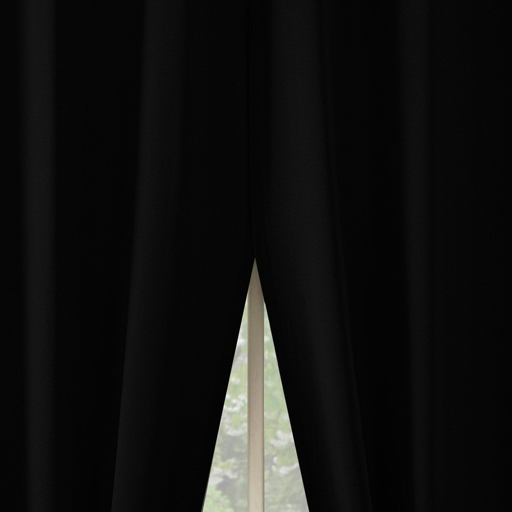 No. 918 Brandon Magnetic Grommet Room Darkening Curtain Panel 2-Pack: $37.99