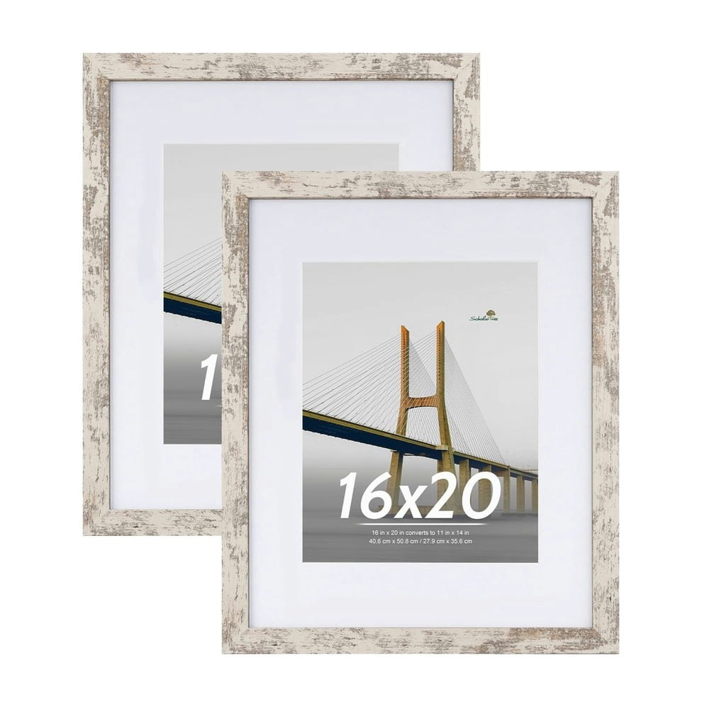 Scholartree 16x20-Inch Wood Gallery Poster Frame 2-Pack: $23 Scholartree 16x20-Inch Wood Gallery Poster Frame 2-Pack: $23