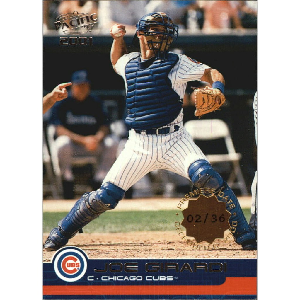 2001 Pacific Premiere Date Joe Girardi Trading Card #80: $12