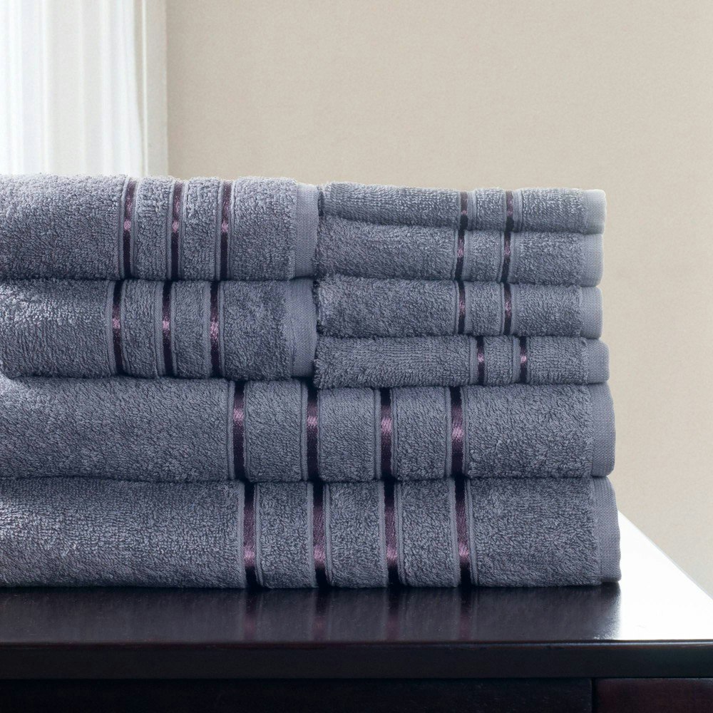 Yorkshire Home Plush Cotton Bath Towel Set 8-Pack: $33.99 Yorkshire Home Plush Cotton Bath Towel Set 8-Pack: $33.99