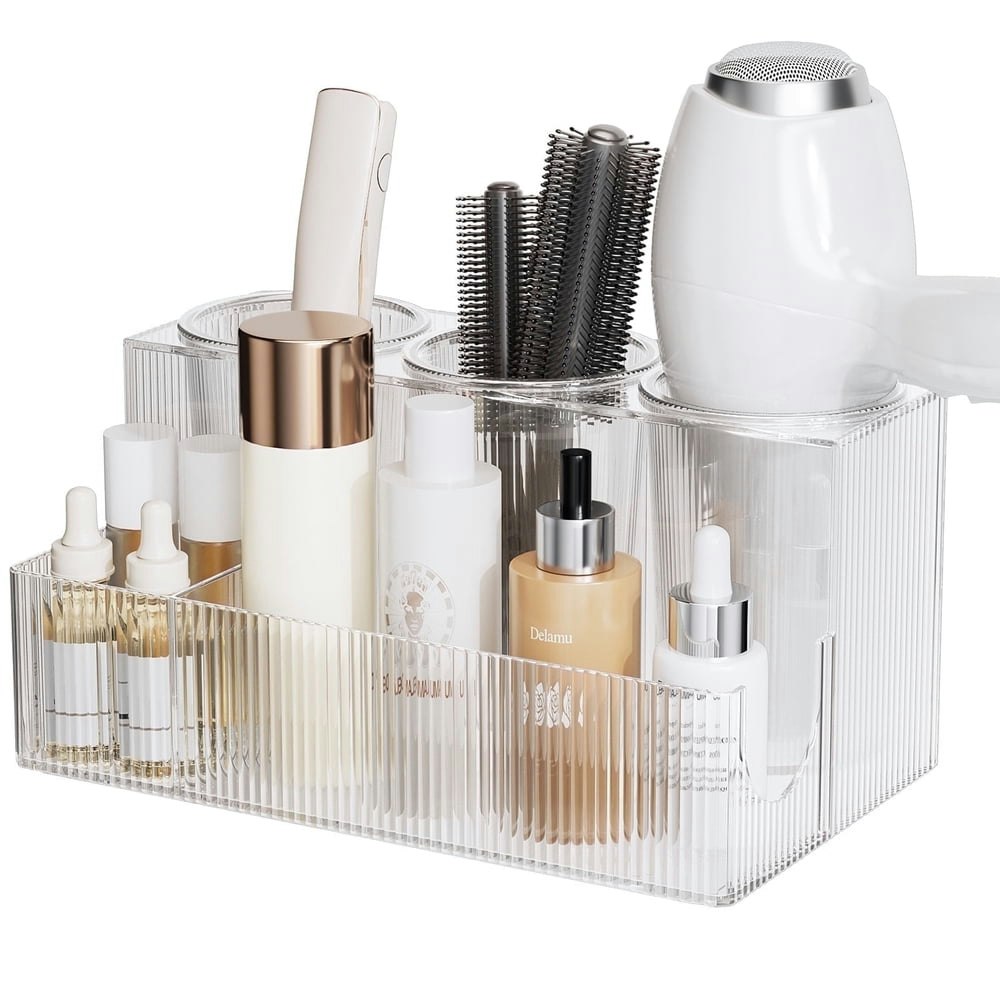 Delamu Acrylic Hair Tool Organizer: $16.99 Delamu Acrylic Hair Tool Organizer: $16.99