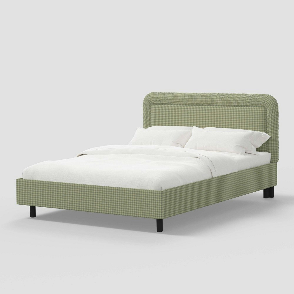 Zoe Full Size Coquette Ruched Platform Bed: $950 Zoe Full Size Coquette Ruched Platform Bed: $950