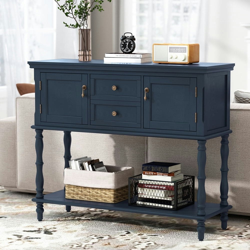 HLR 42-Inch Farmhouse Console Table: $124.99 HLR 42-Inch Farmhouse Console Table: $124.99