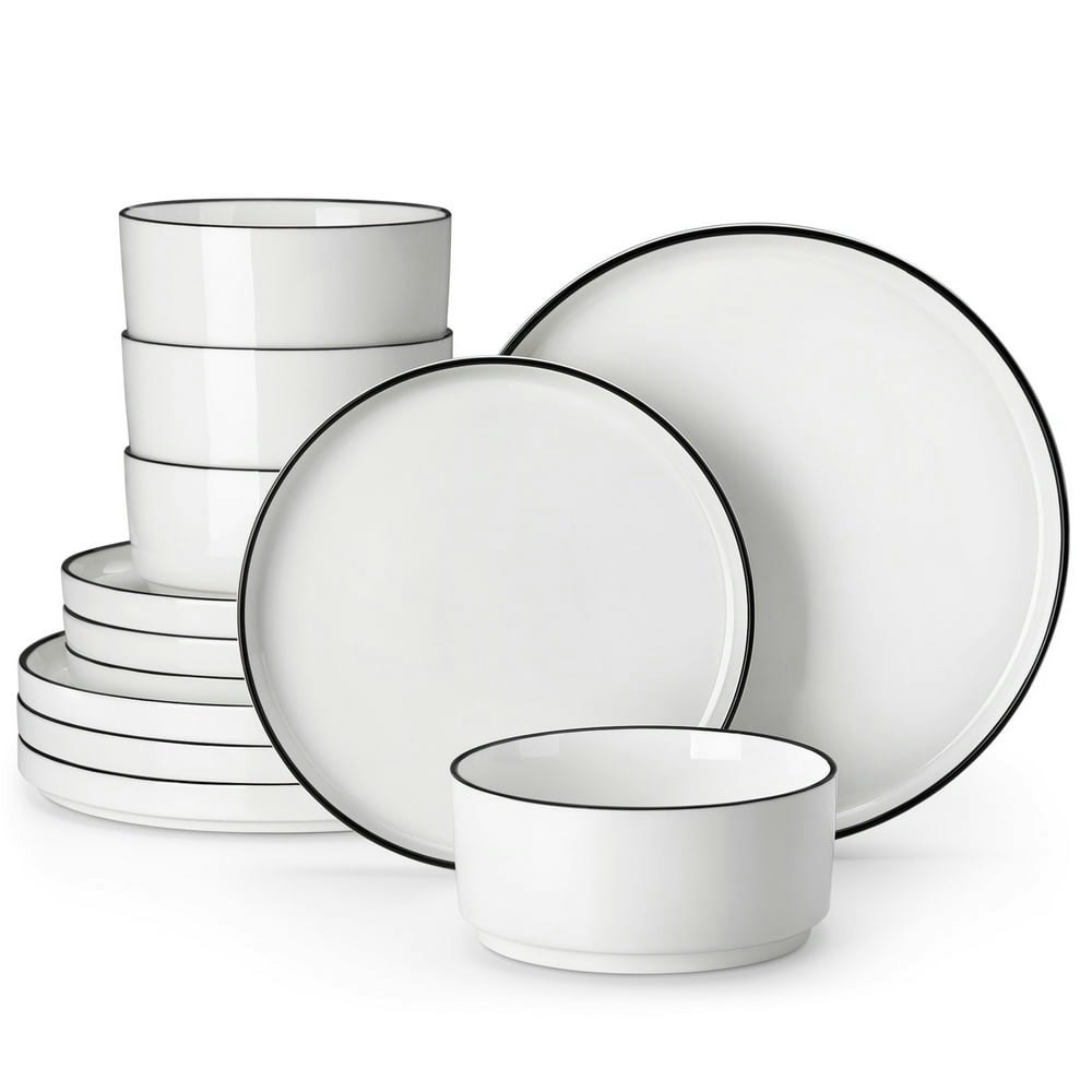 Vancasso 12-Piece Ceramic Dinnerware Set: $36.99 Vancasso 12-Piece Ceramic Dinnerware Set: $36.99