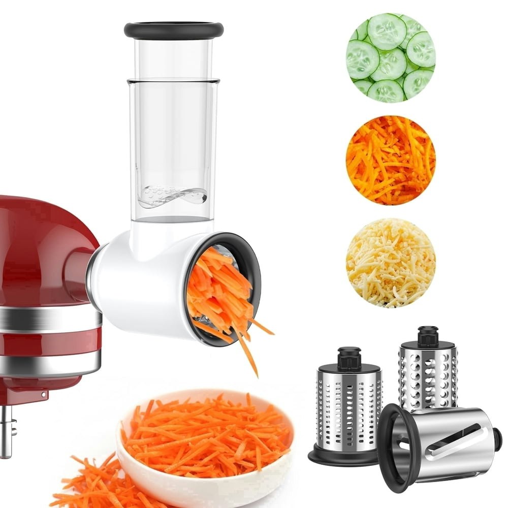 Tocokeid Slicer and Shredder Attachment for KitchenAid Stand Mixer: $21.84 Tocokeid Slicer and Shredder Attachment for KitchenAid Stand Mixer: $21.84