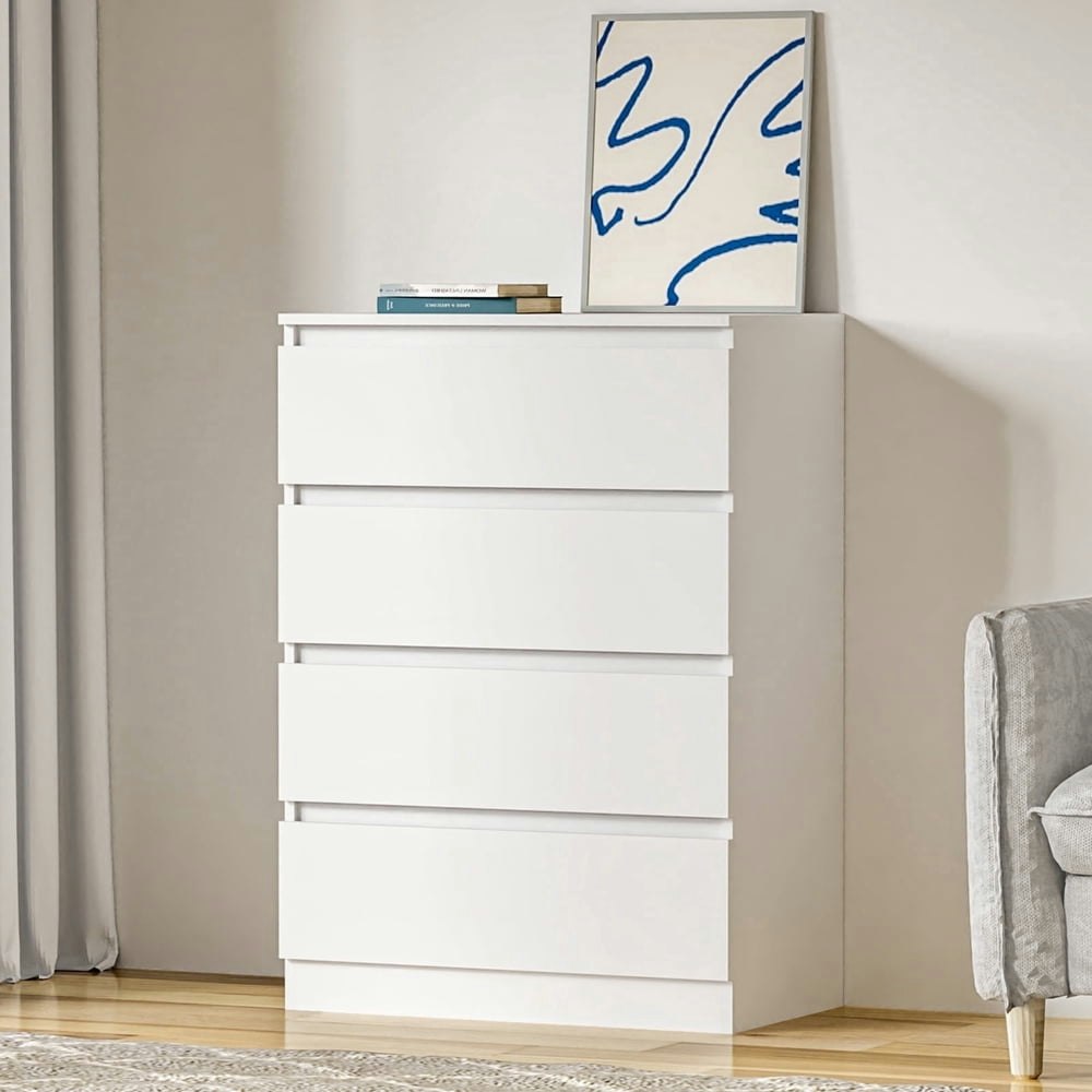 Hommpa 4-Drawer Wooden Dresser: $125.79 Hommpa 4-Drawer Wooden Dresser: $125.79