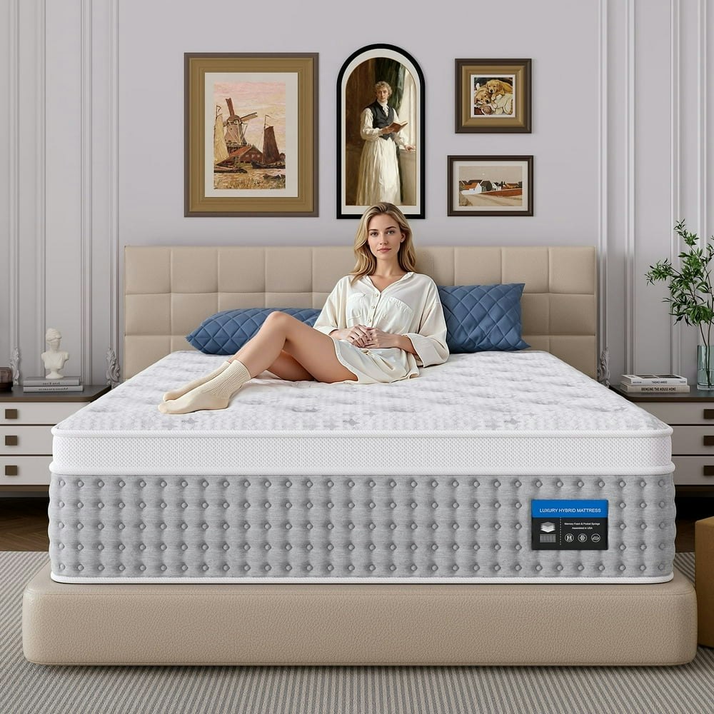 Bedstory Veluna 12-Inch Firm King Hybrid Mattress: $288.99 Bedstory Veluna 12-Inch Firm King Hybrid Mattress: $288.99