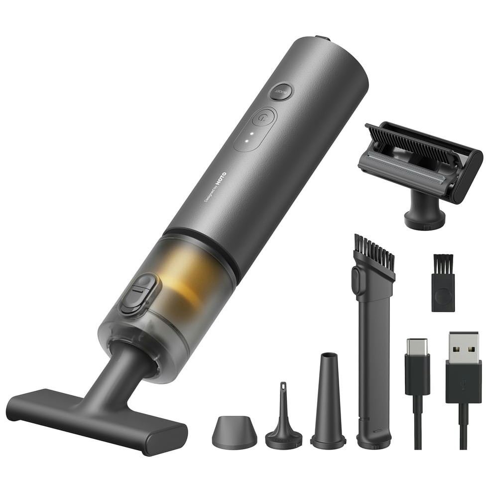 Hoto 4-in-1 Cordless Handheld Car Vacuum and Air Duster: $59.99 Hoto 4-in-1 Cordless Handheld Car Vacuum and Air Duster: $59.99
