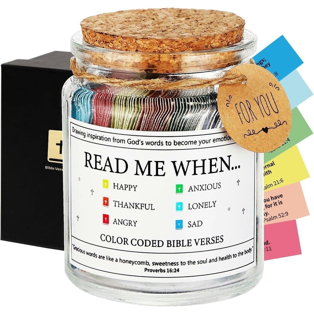 Ayieyill Bible Verse Jar with Cards: $10.99 Ayieyill Bible Verse Jar with Cards: $10.99
