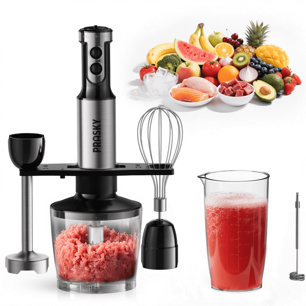 Prasky 6-in-1 20-Speed Immersion Hand Blender: $29.69 Prasky 6-in-1 20-Speed Immersion Hand Blender: $29.69