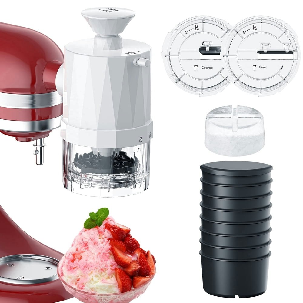 Tocokeid Shaved Ice Maker Attachment for KitchenAid Stand Mixer: $40.04 Tocokeid Shaved Ice Maker Attachment for KitchenAid Stand Mixer: $40.04
