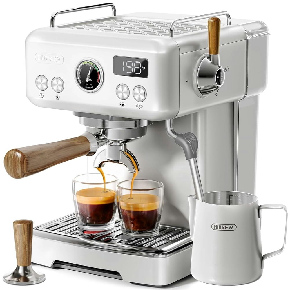 HiBrew H10Plus 20-Bar Espresso Coffee Machine: $323 HiBrew H10Plus 20-Bar Espresso Coffee Machine: $323