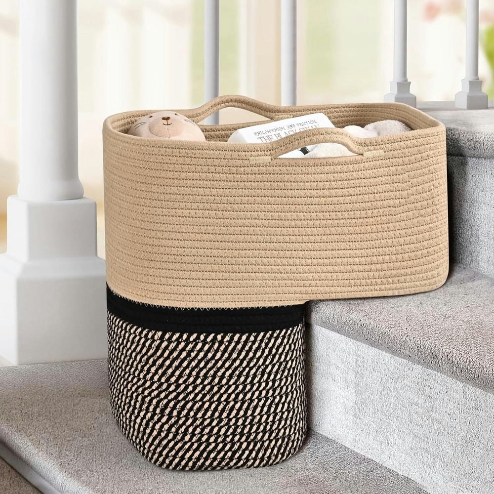 Natubeau Woven Stair Basket: $19.99 Natubeau Woven Stair Basket: $19.99