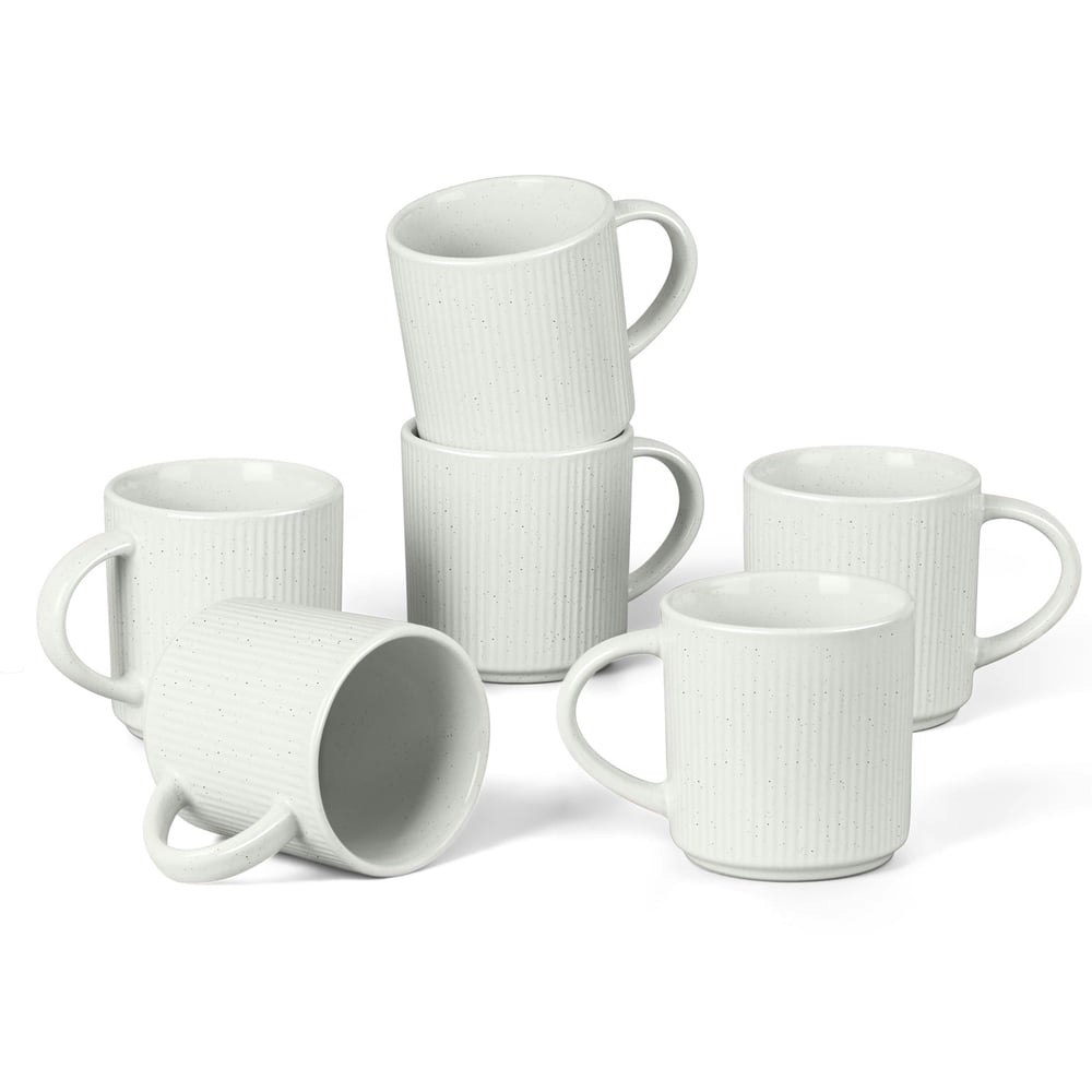 Vesteel 12-Ounce Porcelain Coffee Mug 6-Pack: $17.99 Vesteel 12-Ounce Porcelain Coffee Mug 6-Pack: $17.99