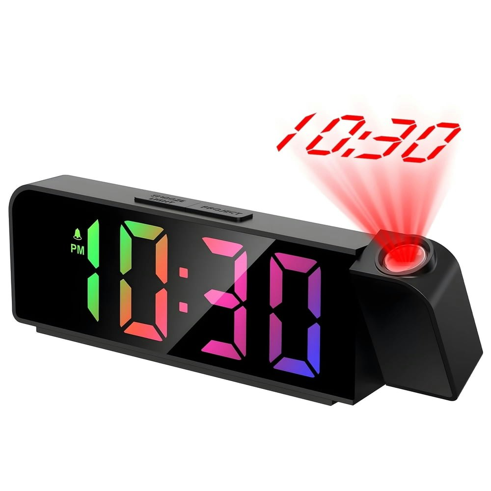 Daybetter LED Projection Digital Alarm Clock: $11.99 Daybetter LED Projection Digital Alarm Clock: $11.99