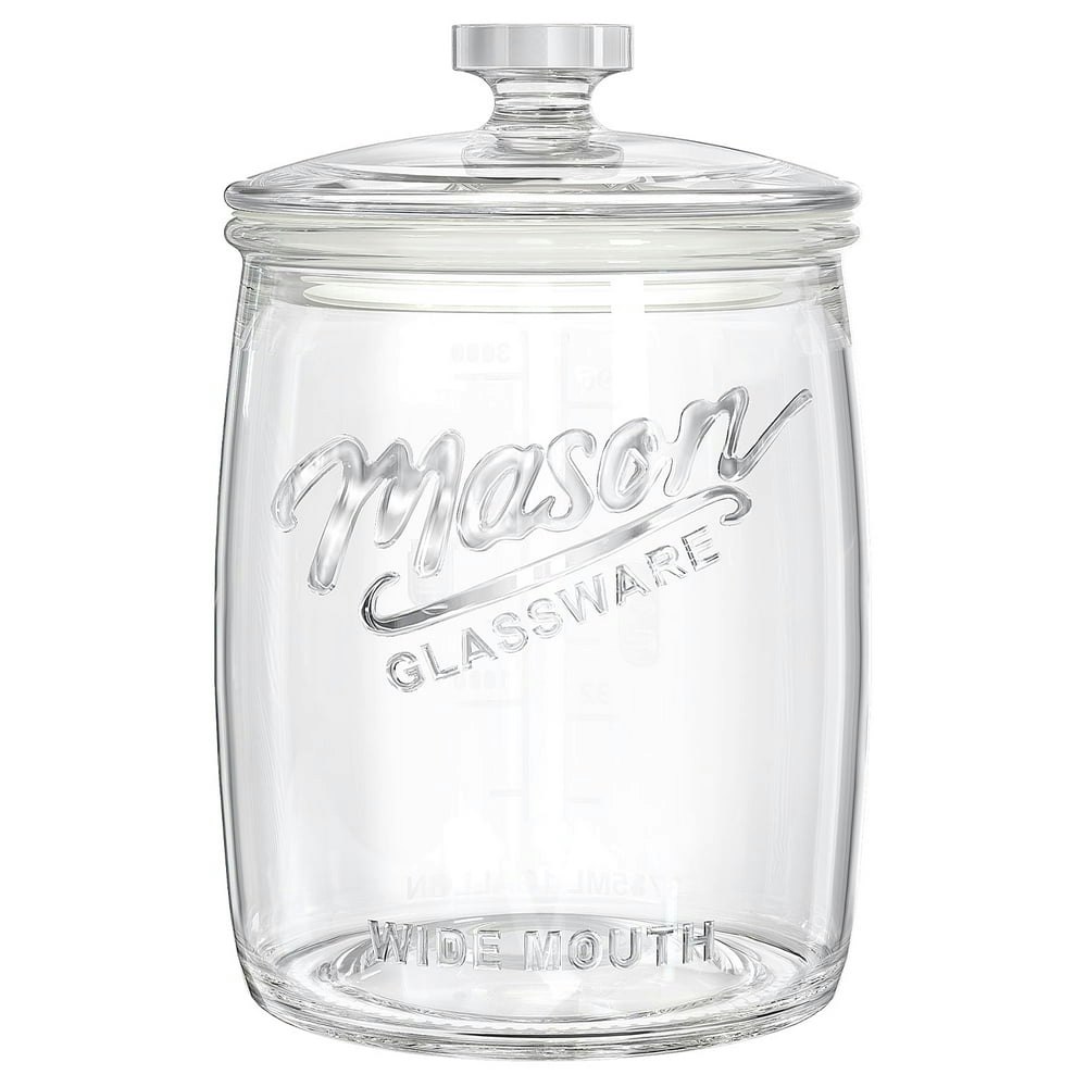 1-Gallon Glass Cookie Jar with Airtight Lid: $23.89