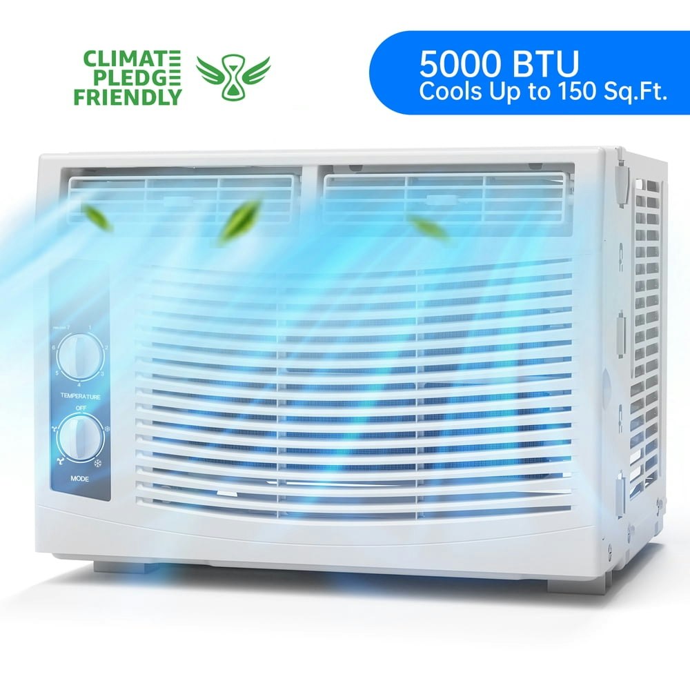 PhiloDeco 5,000 BTU Window Air Conditioner: $169.99