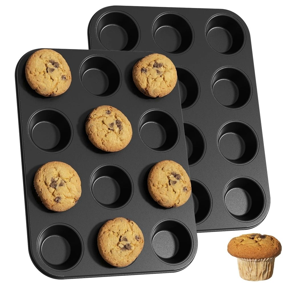 GPED 12-Cup Muffin Pan 2-Pack: $11.20