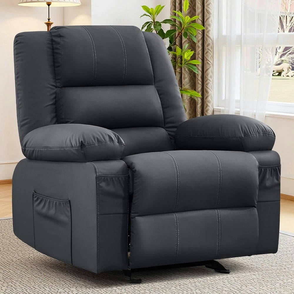 Jonpony Modern Reclining Rocker Sofa: $179.99 Jonpony Modern Reclining Rocker Sofa: $179.99