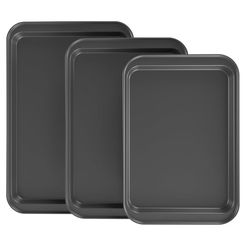 GPED Nonstick Carbon Steel Baking Sheet 3-Piece Set: $17.99 GPED Nonstick Carbon Steel Baking Sheet 3-Piece Set: $17.99