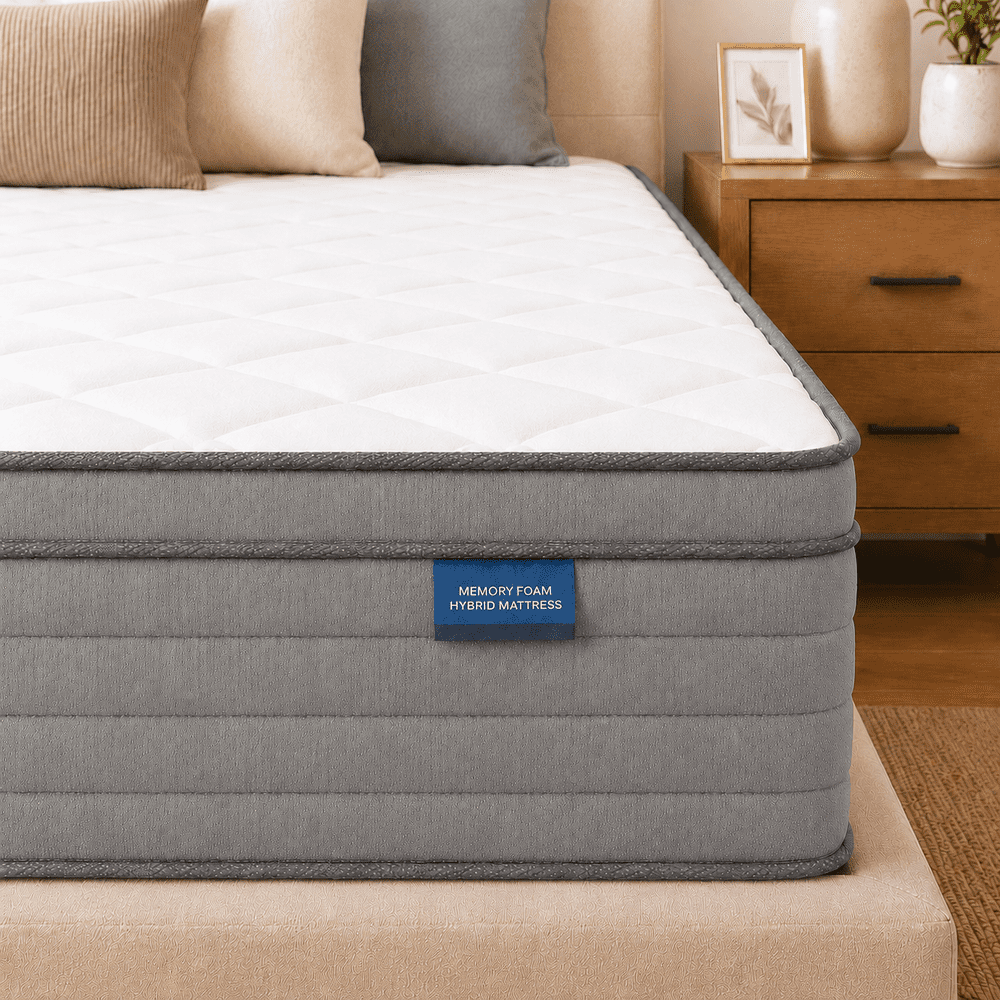 Arienivo 12-Inch Queen Hybrid Memory Foam and Pocket Coil Mattress: $159.89 Arienivo 12-Inch Queen Hybrid Memory Foam and Pocket Coil Mattress: $159.89