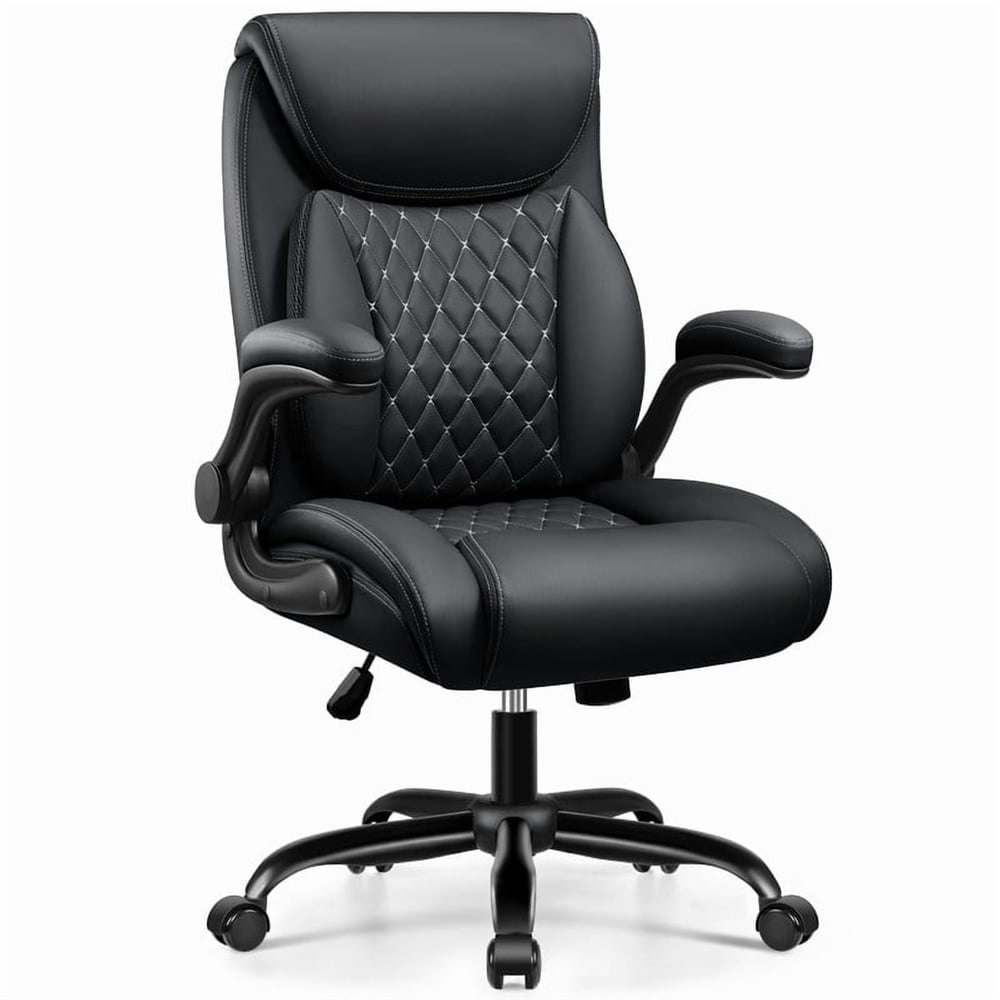 FelixKing 500-lb. Ergonomic Leather Office Chair: $125.99
