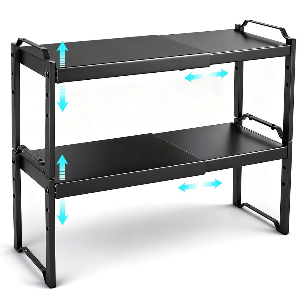Expandable Cabinet Organizer Shelf 2-Pack: $26.07 Expandable Cabinet Organizer Shelf 2-Pack: $26.07