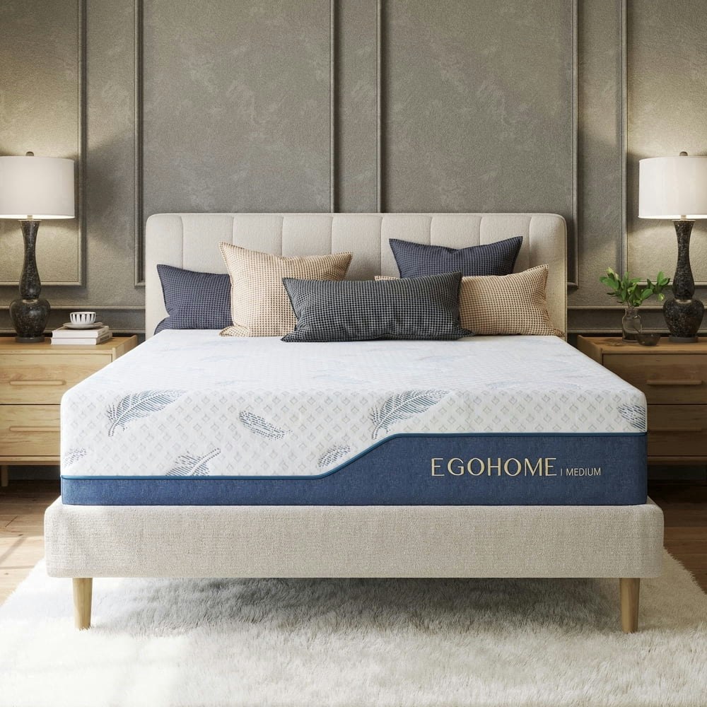 Egohome 12-inch King Cooling Gel Memory Foam Mattress: $314.99