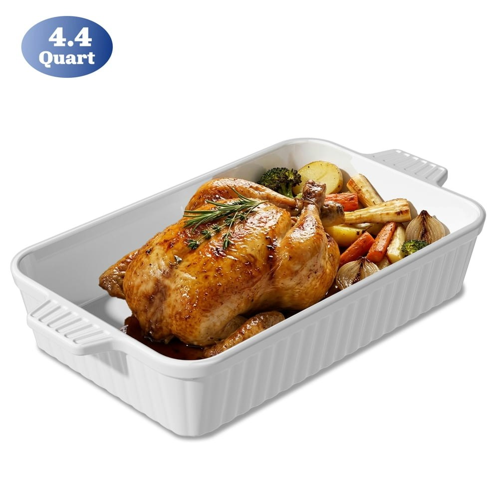 GPED 4.4-Quart Ceramic Rectangular Baking Dish: $23.08 GPED 4.4-Quart Ceramic Rectangular Baking Dish: $23.08