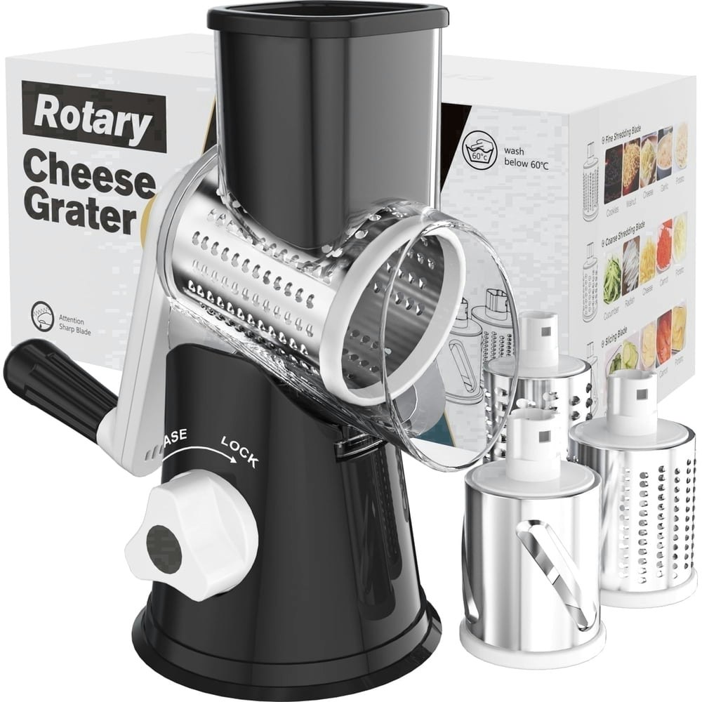 Dream Snail Manual Rotary Cheese Grater: $20.58 Dream Snail Manual Rotary Cheese Grater: $20.58