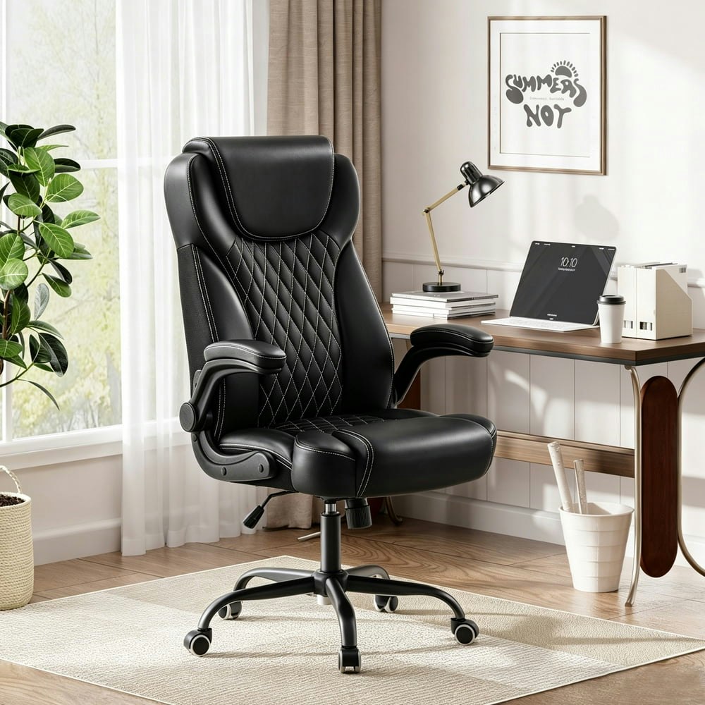 TMV Ergonomic Big and Tall Executive Office Chair: $98.59