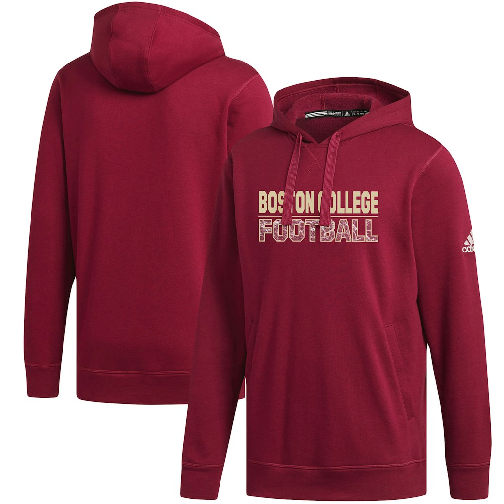Men's Adidas Boston College Eagles Fleece Pullover Hoodie: $74.99