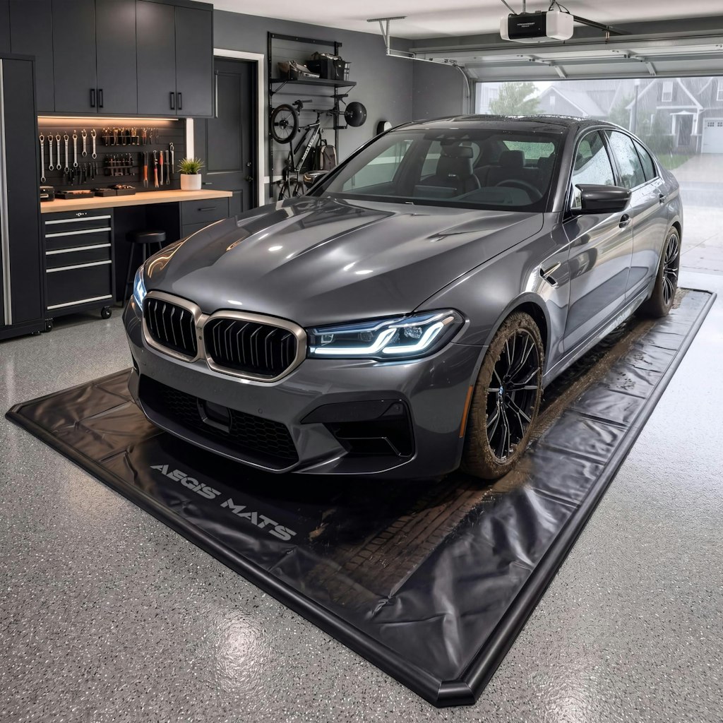 Aegis Mats 7.9x16-Foot Garage Floor Mat: $80 Aegis Mats 7.9x16-Foot Garage Floor Mat: $80