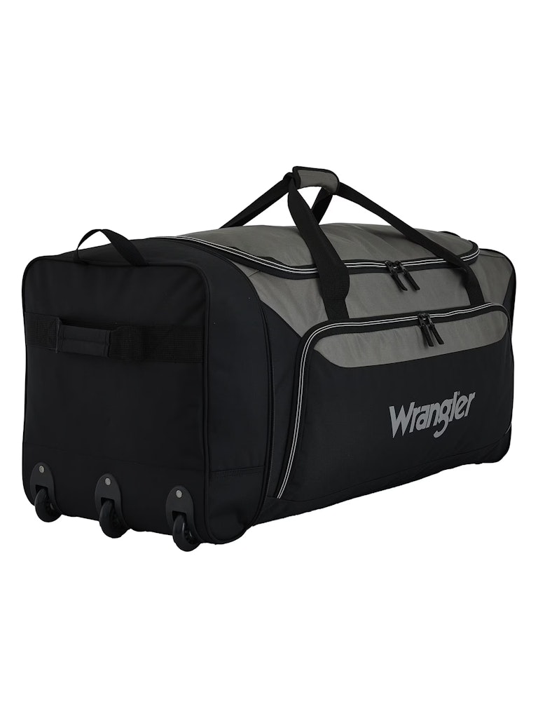 Wrangler 36" Jumbo Collapsible 3-Wheel Rolling Locker Duffel: $39