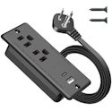 2-Outlet USB-C 20W Recessed Power Strip for $10 + free shipping w/ Prime
